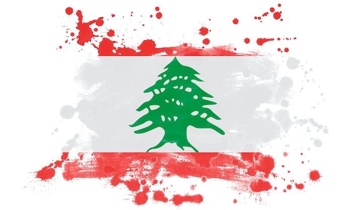 Tree Lebanon flag