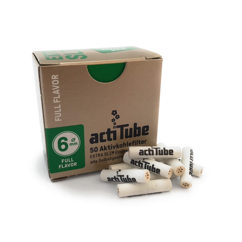 semilla de marihuana: ACTITUBE EXTRA SLIM (BOX OF 50 FILTERS)