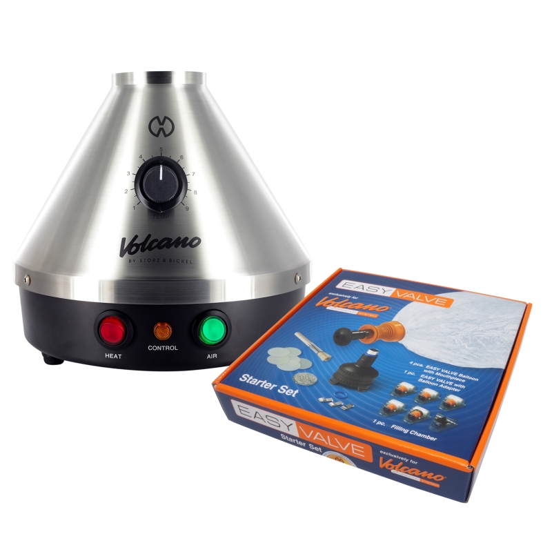 VAPORIZZATORE VOLCANO CLASSIC + NUOVO STARTER SET VALVOLA FACILE